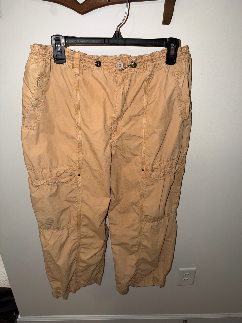 Women’s Anthropologie (Pilcro) Casual Tan Cargo Pants